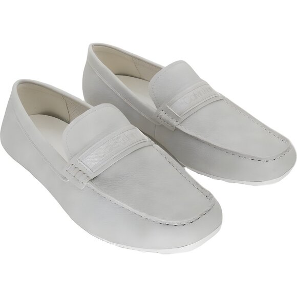 Calvin Klein Oliver Men\'s Logo Loafers Light Gray US 11.5 M main image 5